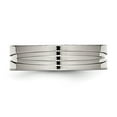 thumbnail image 3 of Stainless Steel Polished 6mm Grooved Band, 3 of 7