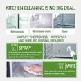 thumbnail image 5 of Heavy-Duty Kitchen Oil Remover Spray, Cooktop Cleaner, Grease Remover, Kitchencleaner, Strong Grill Cleaner for Restaurant, Works on Ovens, Fridges & More, Removes Grease & Odours (3pcs), 5 of 7