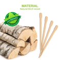 thumbnail image 3 of Palitos de Cera Mibly 500 Piezas Aplicadores de Madera, 3 of 7