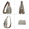 thumbnail image 6 of KL928 Canvas Sling Bag for Men Women Crossbody Backpack Sling Backpack Shoulder Bag Casual Daypacks, 6 of 6