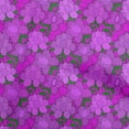 thumbnail image 1 of oneOone Cotton Flex Purple Fabric Asian Chinese Floral Diy Clothing Quilting Fabric Print Fabric By Yard 40 Inch Wide, 1 of 4