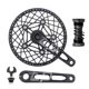 thumbnail image 1 of Manivela 53T/56T/58T Juego de brazo de manivela de plato de bicicleta para bicicleta plegable 170 mm LITEPRO Manivela, 1 of 7