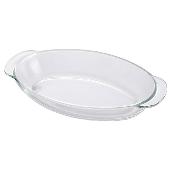 RENACLIPY Glass Serving Plate for Multiple Uses Smooth Surface Easy to Clean