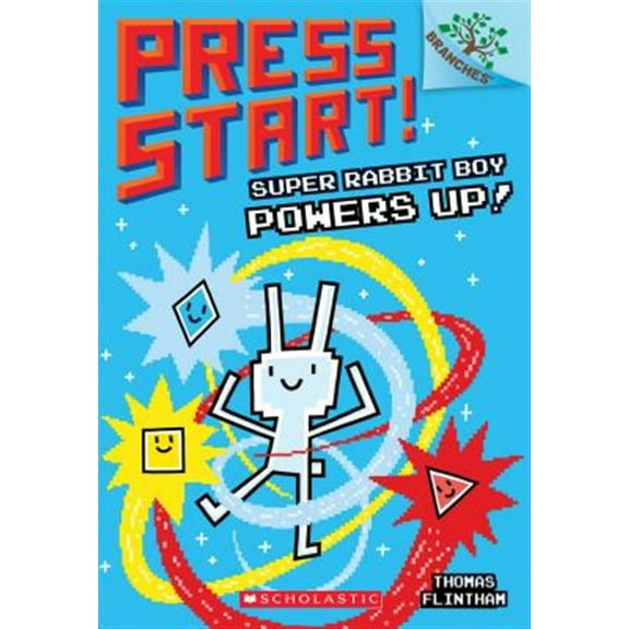 Pre-Owned Super Rabbit Boy Powers Up! a Branches Book (Press Start! #2): Volume 2 (Paperback) 1338034731 9781338034738
