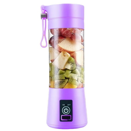 

Portable Home USB Rechargeable 4-Blade Electric Fruit Extractor Juice Blender