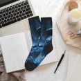 thumbnail image 6 of KLL Celestial Ram Night Sky Print Cool Socks Men's Women's Crew Socks Funny Crazy Novelty Stockings, 6 of 7
