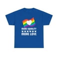 thumbnail image 4 of LGBT More Equality More Love LGBTQ Gay Lesbian LGBT Pride Plus Size Tops for Women, 4 of 8