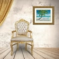 thumbnail image 3 of DeRice, Julie 24x20 Gold Ornate Wood Framed with Double Matting Museum Art Print Titled - Ocean Breeze II, 3 of 4