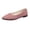 Pink -PN40, variant on Domzle 2026 New Flat Shoes for Women Pointed Toe Pumps Shoes Faux Suede Ballets Flats Comfortable Soft Ballet Dressy Slip on Walking Ballerina Shoe Dark Green