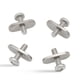 thumbnail image 3 of Sonducket Kayak Rail Tornillos 4 piezas Durable Resistente a la corrosión Artículos deportivos Kits de deportes acuáticos para canoas Barcos Deportes acuáticos, 3 of 6