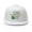 White, variant on One Lucky MF St Patrick's Day Trucker Hat, Orange and White Type Embroidery (White)