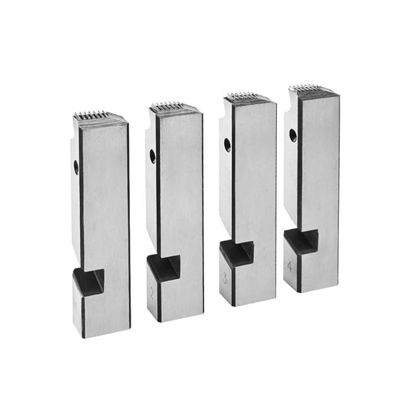 VEVOR Threading Machine Dies, 1/2"-3/4" NPT Pipe Dies(4 Packs), Right-Handed HSS Pipe Threading Dies, Fit VEVOR Integrated Pipe Threading Machines