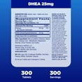 thumbnail image 5 of Natrol Mood & Stress DHEA 25mg With Calcium, Dietary Supplement for Balance of Certain Hormone Level and Mood Support, 300 Tablets, 300 Day Supply, 5 of 7
