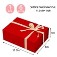 thumbnail image 2 of Caja de regalo Ouering Red, paquete de 6 unidades, 29,2 x 20,3 x 10,2 cm, con accesorios, 2 of 7