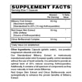 thumbnail image 4 of Holly Hill Health Foods, European Standardized Bilberry Extract Plus 15 mg, For Vision and Collagen Support 60 Capsules, 4 of 4