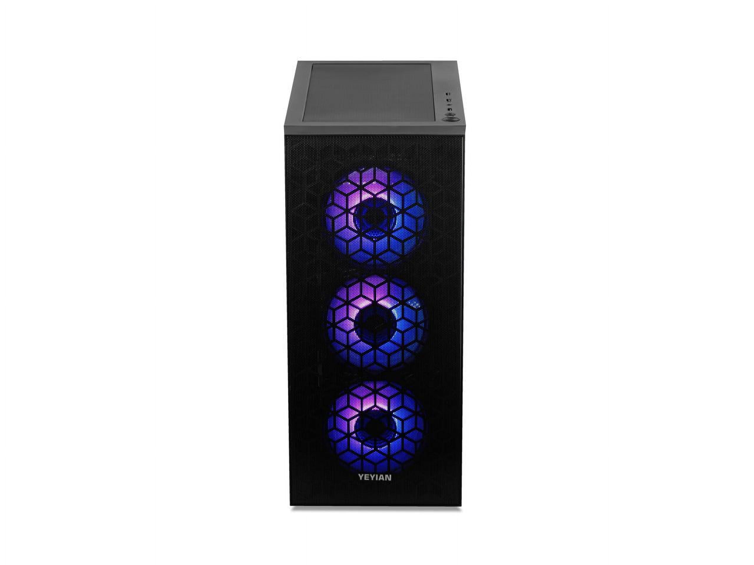 Yeyian Yumi Gaming PC, Intel i5, 16GB RAM, 1TB NVMe SSD, RTX 4060, Windows 11, Wi-Fi, Bluetooth