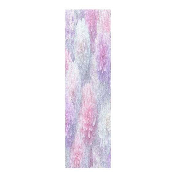 33"x9" Skateboard Grip Tape Protector Sheets Nonslip Protection Griptape Sheet for Outdoor Sports Cute Pastel Watercolor Floral