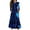 #A11-Blue, variant on Abcomgle Halloween Dresses for Girls 5t-6t Cute A-Line Ruffle Long Sleeve T Shirt Dresses for Girls Spooky Boo Ghost Graphic Dress Outfits Tiered Casual Swing Dresses for Girls,4-5 Years