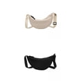 thumbnail image 1 of Tote de hombro,Bolsa de bolas de hervida Bolsa de hombro Correa ,Bolso casual de lona para mujer,Bolsa de viaje Fiesta Bolsa de pecho simple Estudiantes,Bolso de Blanco negro Hugo Tote de hombro, 1 of 10