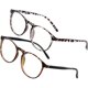 thumbnail image 1 of wonima44 Lightweight Blue Light Glasses for Woman Anti Eyestrain Computer Glasses (DouLeopardHei), 1 of 1