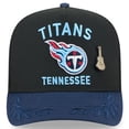 thumbnail image 2 of Men's New Era Black/Navy Tennessee Titans 2025 NFL Draft On Stage A-Frame 59FIFTY Fitted Hat, 2 of 5