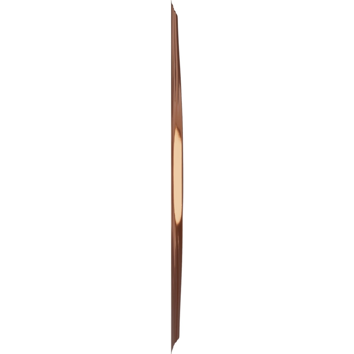19 5/8"W x 19 5/8"H Willow EnduraWall Decorative 3D Wall Panel, Bright Coat Copper (Covers 2.67 Sq. Ft.)