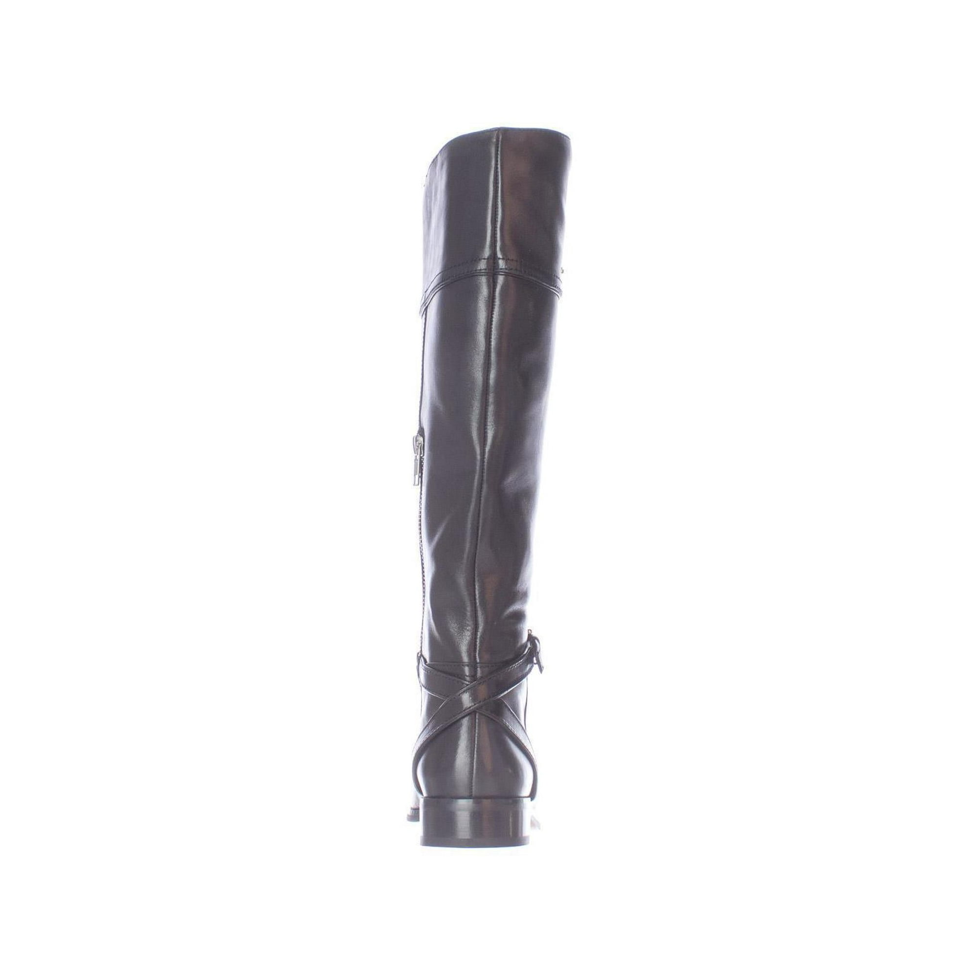Coach Micha Buckle Strap Riding Boots Black Walmart
