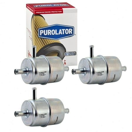 3 pc Purolator F20030 Fuel Filters for 043-0874 222-4659 23054 25055048 3054 33054 3870548 3879782 4026504 4026510 4041540 4049224 4071965 4106001 508 83200021 86054 95054 ALG-607 BF865 BF865-K BG30