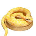 thumbnail image 1 of Simulation Python Plush Toy Giant Python Cobra Plush Animal Plush Doll Halloween Decoration Gift Golden Python, 1 of 8