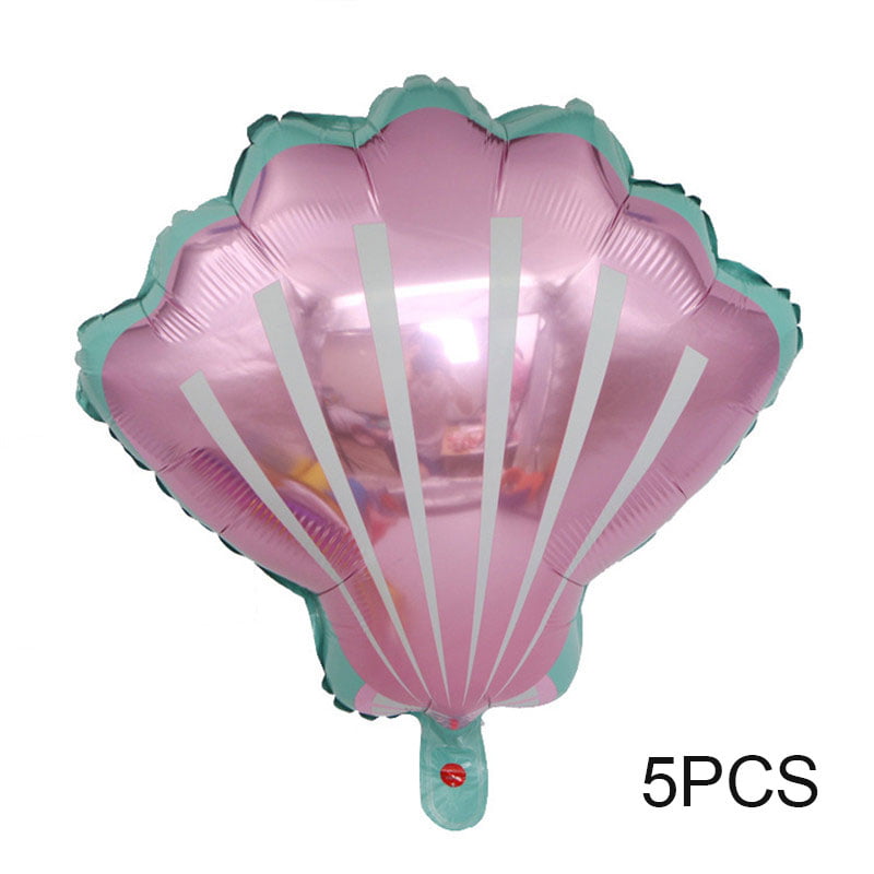 5PCS Dolphin Aluminum Foil Balloons Birthday Wedding Ocean Sea Party Decoration 