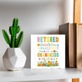 thumbnail image 5 of Retirement Gifts for Women, Retirement Gifts for Grandma, Woman, Mom, Coworker,Retired Under New Management See Grandkids For Details Wood Box Sign5"x5", 5 of 6