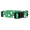 Lucky Shamrock, variant on Native Pup St Patrick's Day Dog Collar