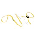 thumbnail image 3 of Reptil Ajustable Lagarto Arnés Correa Cuerda Luz Suave Anti-mordida Amarillo Sunnimix Arnés para reptiles, 3 of 8