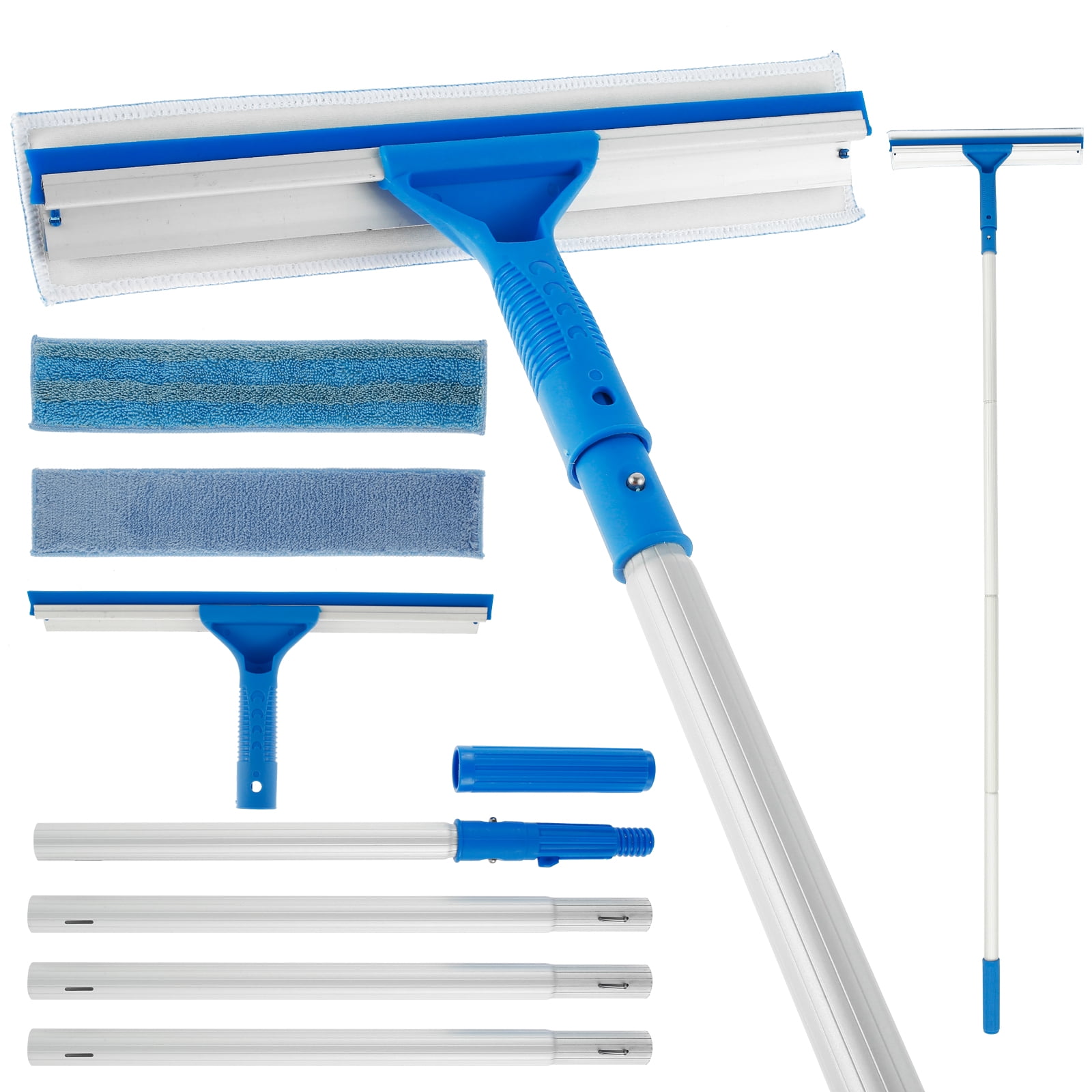 BUTORY Window Squeegee Cleaner with 62.9in Long Handle Window Cleaner