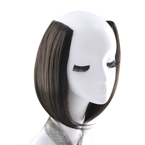 Kayannuo Back to School 1Pc 2 Clip In Hair Extensions Straight Pretty Woman Girl Wig Hair