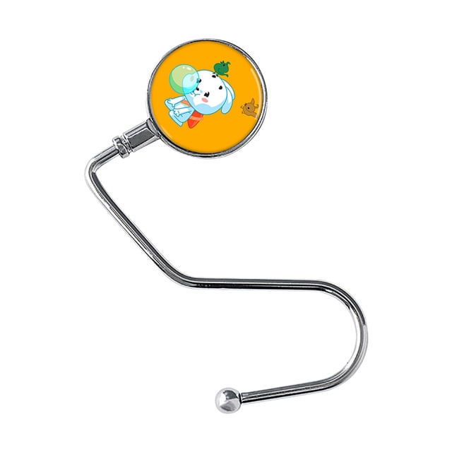 EGNMCR Hooks for Hanging Removable Hook Desk Hook Hanging Bag Hook Student- Punching Children's Bag Hook Desktop Hook Portable Side Desk Bag Hook hook up