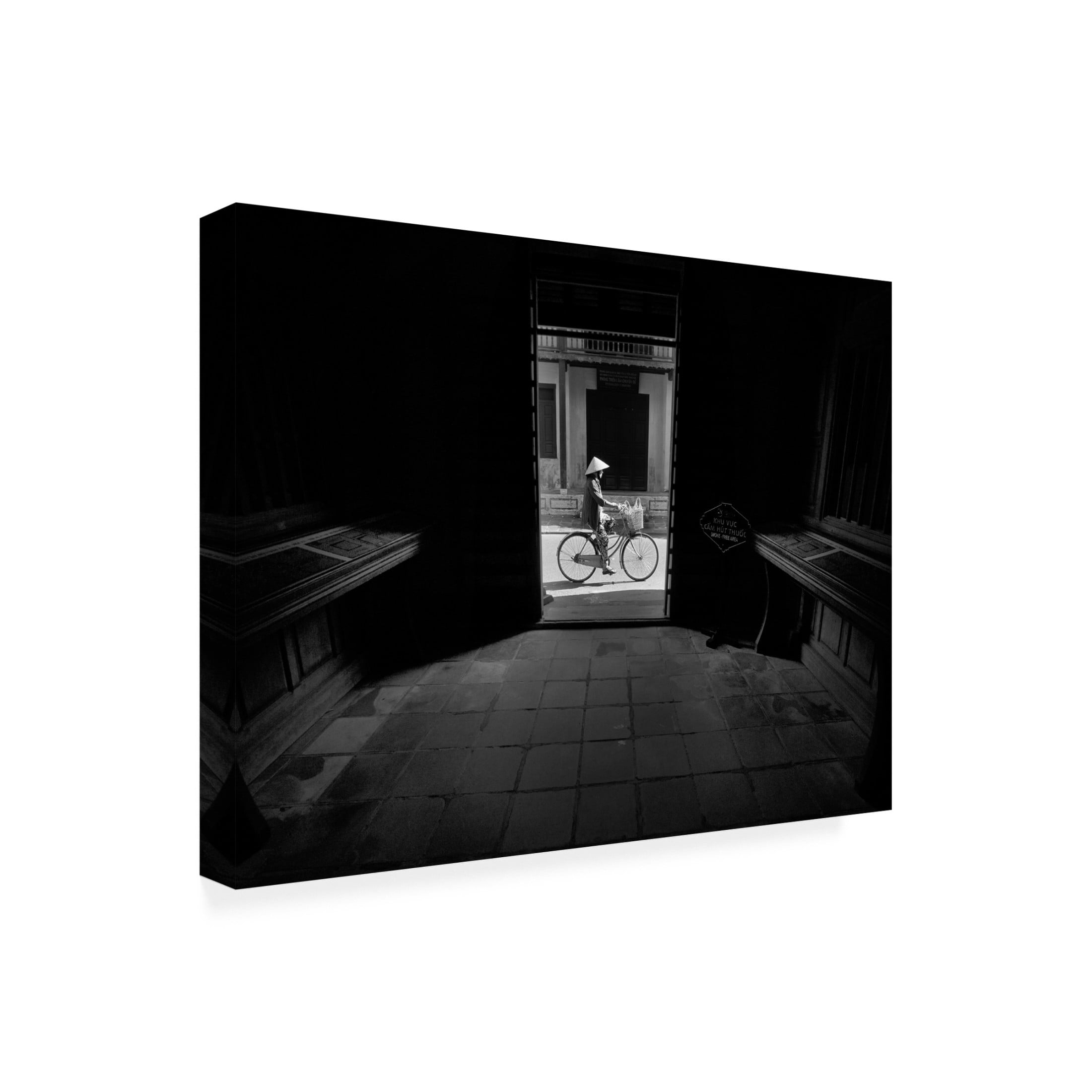 Trademark Fine Art Samara Ratnayake Crossing the doorway Canvas Wall Art