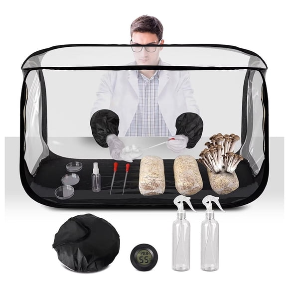 Large Still Air Box Mushroom Grow Tent - Large Workstation,