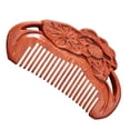 thumbnail image 2 of Moyic Peine de madera, antiestático, portátil, para peinar el cabello, cabeza de peluquería, masaje de la piel, circulación sanguínea, viajes Suministros de limpieza para el hogar 16x5.5x1.2cm Moyic HA062806-02, 2 of 6