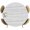 Gray, variant on Mint Green Striped Round Tablecloth 36-44 Inch Round Fitted Table Cloth with Elastic Edge, Abstract Modern Farmhouse Stripes Waterproof Table Cover Protector for Outdoor Picnic Party Dining