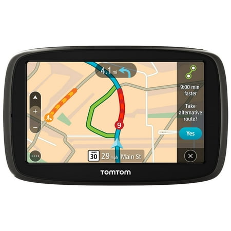 TomTom Go 50 Portable Vehicle GPS System with Alternate Route Guidance (New Open Box)