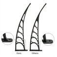 thumbnail image 6 of BAYUELSWU 80"x 38"Awning for Door Entrance, Door Awnings Exterior Window Awning with Aluminum Bracket Polycarbonate and ABS Construction, Window Door Awning Canopy for Patio, Porch, Deck, 6 of 7