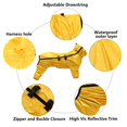 thumbnail image 2 of Chubasquero para perro Cuello alto Impermeable-rojo-M, 2 of 4