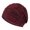 Wine, variant on Caywon Men's and Women's Spring Summer Thin Headscarf Knitted Cotton Solid Color Stacking Hat Functional and Stylish Choice(Black,Free Size)