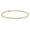yellow-gold-plated-silver, variant on 925 Sterling Silver or 18Kt Yellow Gold Over Silver Diamond-Cut 2.5mm Round Bead Ball Chain Anklet Ankle Bracelet for Women, Made in Italy (sterling silver, Length 9 Inches (Small))