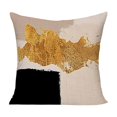 thumbnail image 2 of Double Sided Polyester Throw Pillow Cover 45x45cm, Soft Smooth Cushion Case with Hidden Zipper, Cozy Decorative Pillowcase for Couch Sofa Bedroom Living Room, Machine Washable, Style B, 2 of 4
