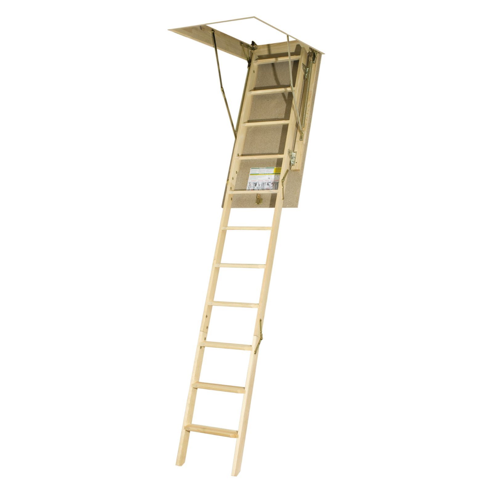 LWN-P Non Insulated Pine Wood Attic Ladder All Sizes
