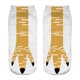 thumbnail image 1 of Calcetines de pies de pollo calcetines que absorben calcetines de tobillo para el festival deportivo de viaje de viaje Amarillo, 1 of 8