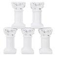 thumbnail image 1 of Miangastore 5 Pcs Statues de Pilier Romain Support en Résine Colonne Grecque, 1 of 8