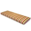 Bratt Stripe Red Reversible Bench Cushion